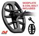 Minelab Manticore 5x8 Waterproof M8 Search Coil FREE Coil Bolt & Skid Plate