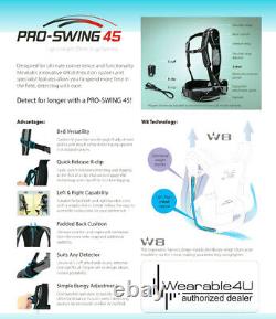 Minelab Metal Detector PRO-SWING Detecting Harness for GPX 4800 & GPX 5000