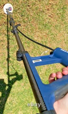 Minelab Monster replacement Shaft inc 2 quick action Nylon clamps Carbon fibre