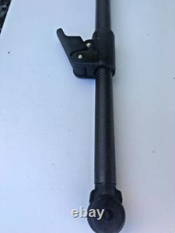 Minelab Monster replacement Shaft inc 2 quick action Nylon clamps Carbon fibre