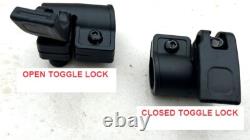 Minelab Monster replacement Shaft inc 2 quick action Nylon clamps Carbon fibre
