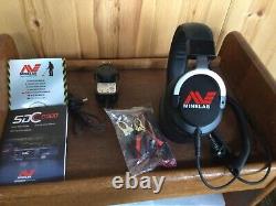 Minelab SDC 2300 All Terrain Metal Detector with batteries, charger and headphon