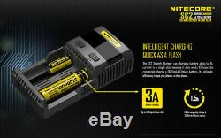 Minelab SDC2300 FOSSICKER Li-ion Battery Kit, 2x18650 3500mAh 12/240v 3A Charger
