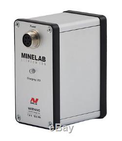 Minelab Small GPX 4500 5000 Lithium Ion Battery with Control Box Cover & Pouch