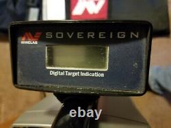 Minelab Sovereign Elite Lightly used Detector and Bundle