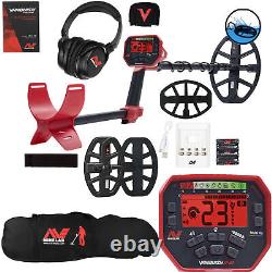 Minelab VANQUISH 540 Pro Pack Metal Detector with 2 Waterproof Coils & Carry Bag