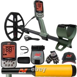 Minelab X-TERRA PRO Metal Detector Bundle PRO-FIND 15 Pinpointer + Accessories