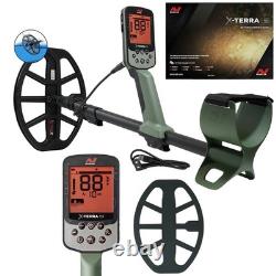 Minelab X-TERRA PRO Metal Detector Bundle PRO-FIND 15 Pinpointer + Accessories