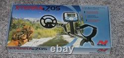 Minelab X-Terra 705 Metal Detector with 6 coil