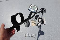 Minelab x-terra 705 metal detector with double D coil