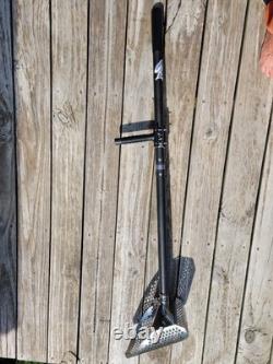 Motley Beach Sand Scoop & Carbon Fiber Handle & Pull Handle