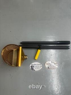 Motley Beach Sand Scoop & Carbon Fiber Handle & Pull Handle