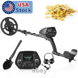 Multi-Frequency Metal Detector For Adults Waterproof Coil, Headphones, Pinpoint