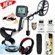 Multi-Frequency Metal Detector Kit with Headphones, Free Accessories, Travel Bag
