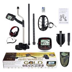Multi-Frequency Metal Detector Kit with Headphones, Free Accessories, Travel Bag