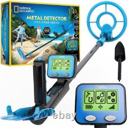 NATIONAL GEOGRAPHIC Metal Detector for Kids 7.4 Waterproof Metal Detector