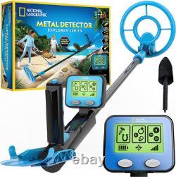 NATIONAL GEOGRAPHIC Metal Detector for Kids 7.4 Waterproof Metal Detector Coi