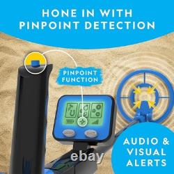 NATIONAL GEOGRAPHIC Metal Detector for Kids 7.4 Waterproof Metal Detector Coi
