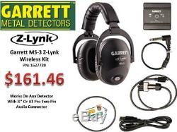 NEW Garrett MS-3 Z-LYNK Wireless Headphone Kit FREE Shipping