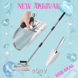 NEW Stainless Steel Sand Scoop Metal Detecting Underwater Treasure Sifter Shovel