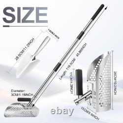 NEW Stainless Steel Sand Scoop Metal Detecting Underwater Treasure Sifter Shovel