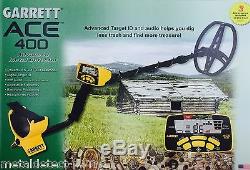 New GARRETT ACE 400 Metal Detector Fall Special Z-Lynk Wireless And Accessories
