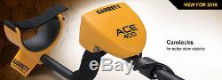 New! GARRETT Ace 400 Metal Detector Free Shipping 6 Free Accessories