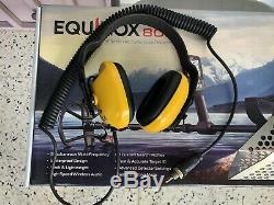 New Minelab Equinox 800 Metal Detector With Waterproof Headphones & Sand Scoop