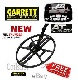 New! NEL THUNDER 14.5x10.5 DD search coil for Garrett ATPro + cover+bolt