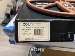 NewCoiltek 15 All Terrain 18.75 kHz Coil for Minelab X-TERRA Metal Detector