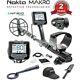 Nokta Anfibio Multi Frequency Metal Detector with Free PulseDive and Accessories