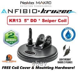 Nokta KR13 Anfibio/Kruzer 5 Coil Fantastic Sniper Coil For Trashy Parks