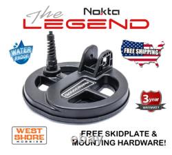 Nokta Legend LG15 6 DD Waterproof Search Coil FREE SKIDPLATE & HARDWARE