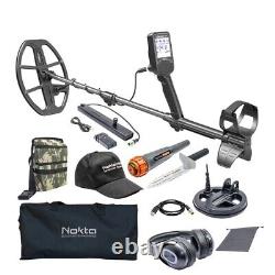 Nokta Legend Metal Detector Pro Pack, Spare Battery with FREE Accessories