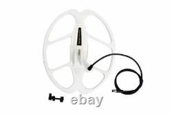 Nokta Makro 15.5 x 14 White Waterproof Gk40 Search Coil for Gold Kruzer