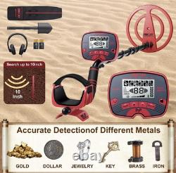 PANCKY Metal Detectors for Adults Waterproof 10 Coil Gold Detectors PK0075