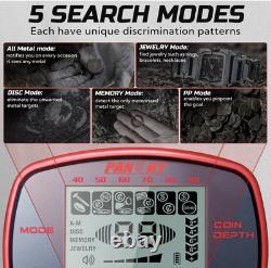 PANCKY Metal Detectors for Adults Waterproof 10 Coil Gold Detectors PK0075