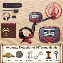 PANCKY Metal Detectors for Adults Waterproof 10 Coil Gold Detectors PK0075