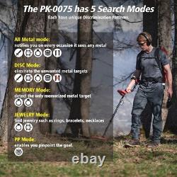 PANCKY Metal Detectors for Adults Waterproof 10 Coil Gold Detectors PK0075