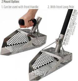 PRO Series Shark 710 Beach Sand Scoop Durable Stainless Steel Metal Detector T