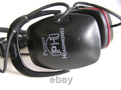 Patriot Waterproof Headphones for Minelab Equinox 600 800 Metal Detector