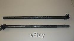 Plugger's 2 pc 40 Carbon Fiber Travel Shaft for Equinox with snap button holes