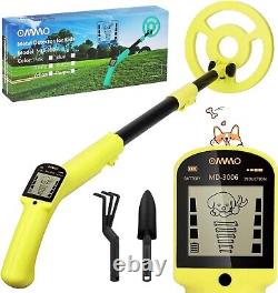 Portable Kids Metal Detector with Intuitive LCD Display and Full Accessories Set