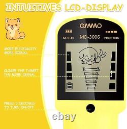 Portable Kids Metal Detector with Intuitive LCD Display and Full Accessories Set