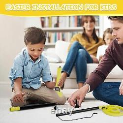 Portable Kids Metal Detector with Intuitive LCD Display and Full Accessories Set