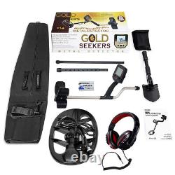 Pro Metal Detector Professional & Waterproof Gold Detector with 3 Accessories
