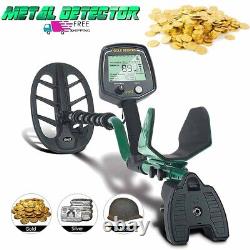 Pro Metal Detector Waterproof Underground Treasure Gold Silver Hunter High Sens