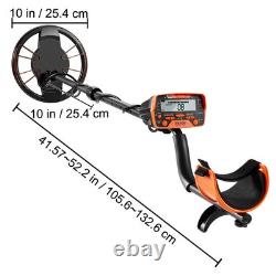 Pro Metal Detector for Adults, 10 IP68 Waterproof Gold Detector with7 Modes
