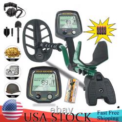 Professional Metal Detector 11 DD Coil Gold Seekers with LCD-Display Headphone