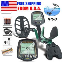 Professional Metal Detector 11 DD Coil Gold Seekers with LCD-Display Headphone